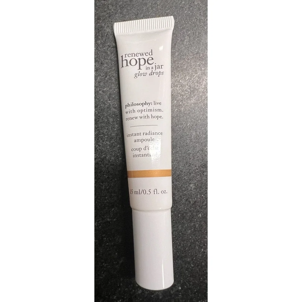 Philosophy‎ Renewed Hope In A Jar Glow Drops Instant Radiance 0.5 oz
